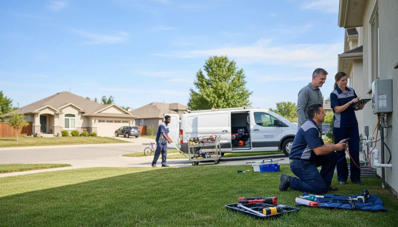 Tankless water heater service in Gothenburg, NE